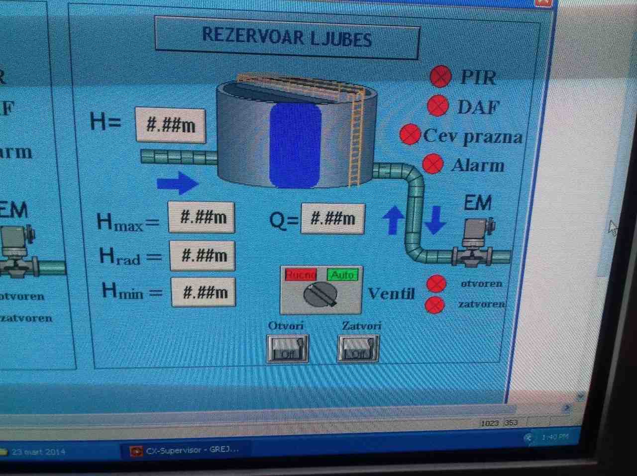 Water utility monitoring architecture with GSM modules
