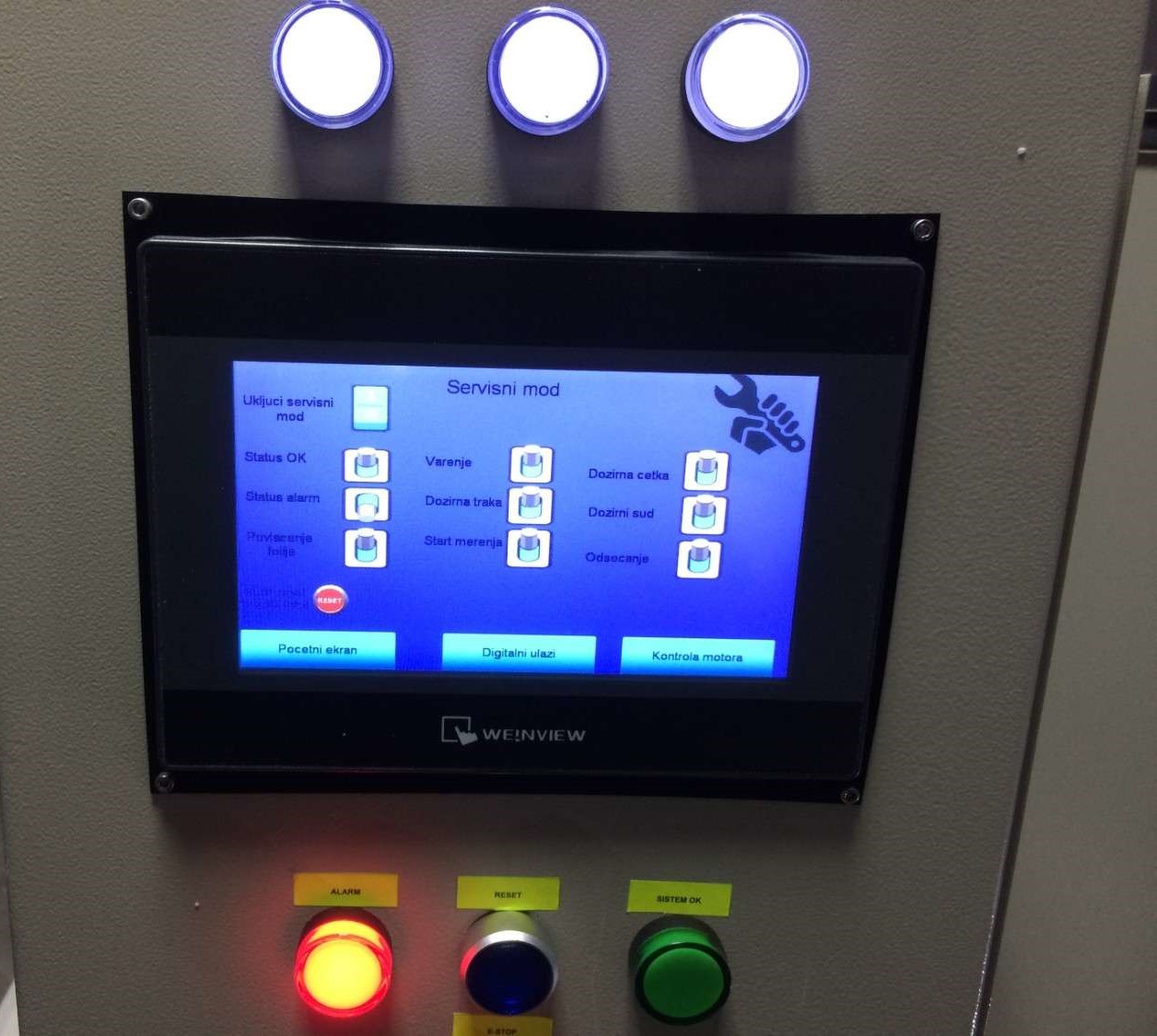 Encoder and film mechanics on vertical bagger